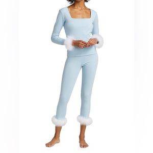 Sleeper Light Blue Recycled Polyester Lounge Set